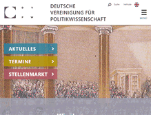 Tablet Screenshot of dvpw.de